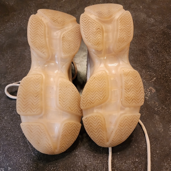 Steve Madden Bling nude/natural fashion lifestyle sneakers in size 7M - Picture 11 of 11